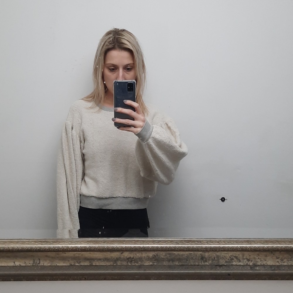 Crop sweatshirt